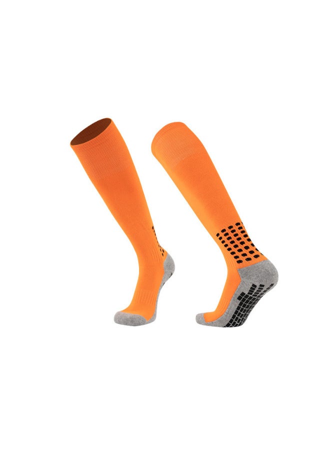 Long Football Socks Adult Gel Anti-slip Towel Bottom Thick Long Tube Sports Children's Football Socks Sweat-absorbing Basketball Socks