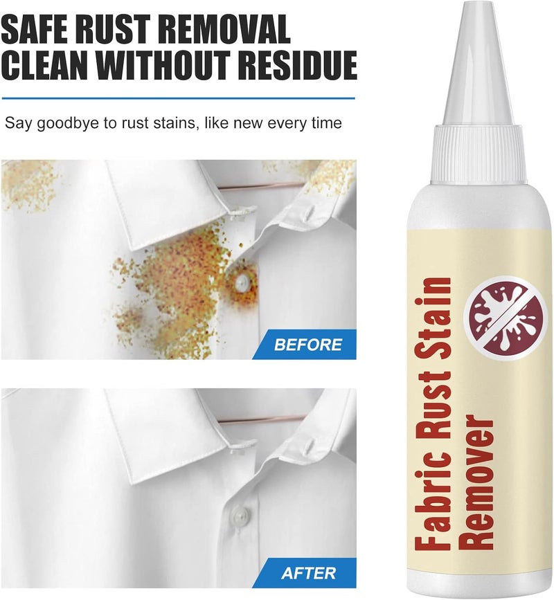 woobles Emergency Stain Rescue Stain Remover,Fabric Rust Stain Remover Strong Clothes Rust Remover,Waterless Clothing Cleaner,Quick And Easy Dirt Spot Removal for Laundry (30ml, 2PCS) 1 Count (Pack of 1) 2PCS - Image 4