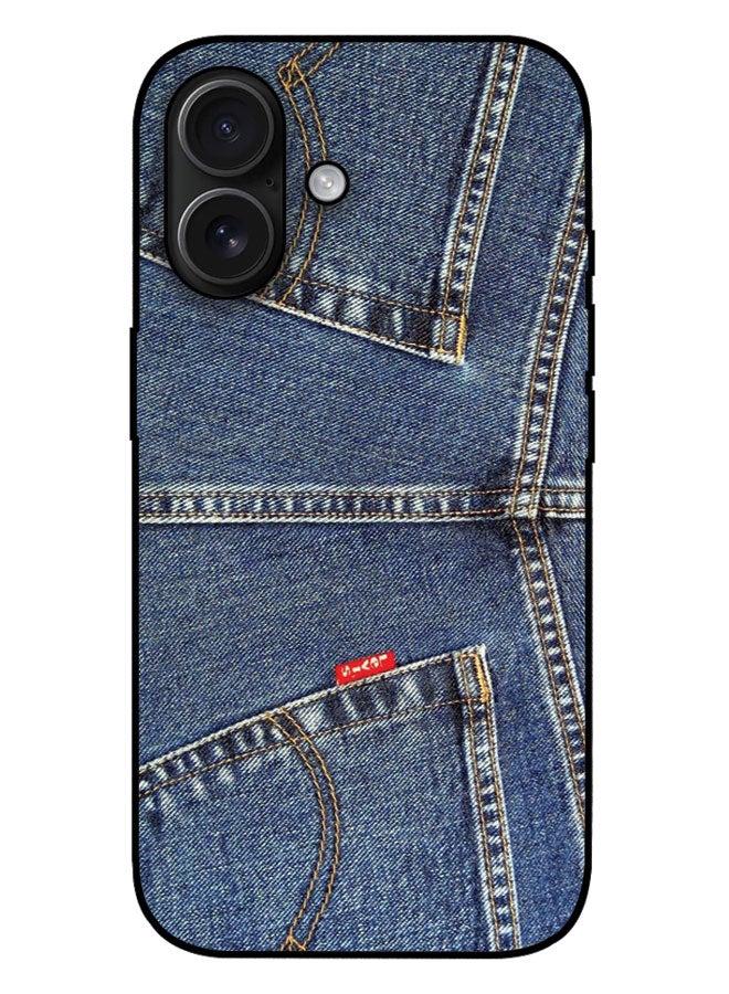 EYE CATCH Printed Protective Case Cover For Apple iPhone 17  -  Jeans with Heart