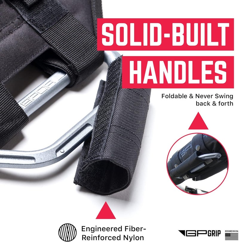 GPCA GP Grip Grab Handles - Durable Aluminum Jeep Accessories with Utility Pockets - Image 5