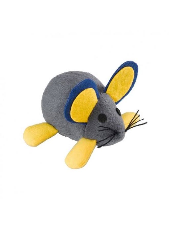Ferplast Cloth Vibrating Mouse with Spring Cat - Image 1