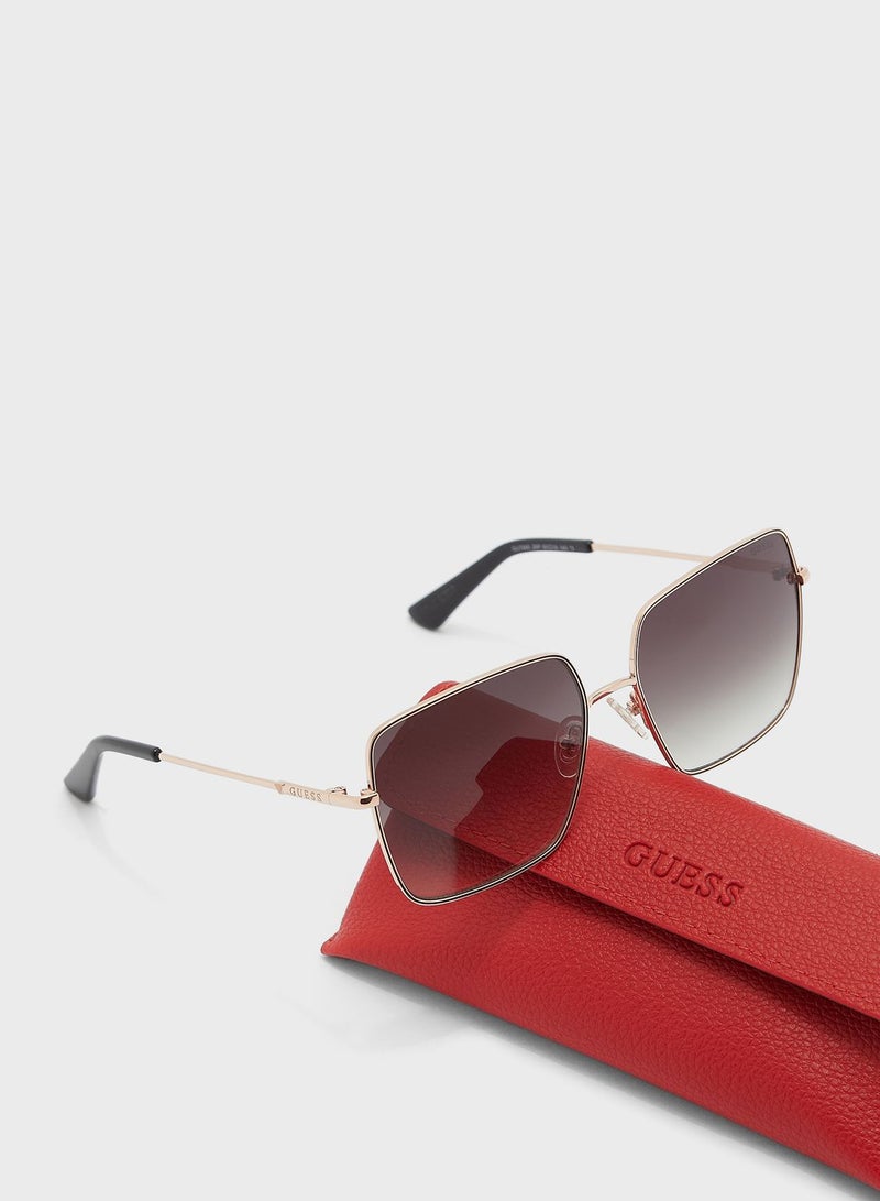 GUESS Rectangle Sunglasses - Image 4