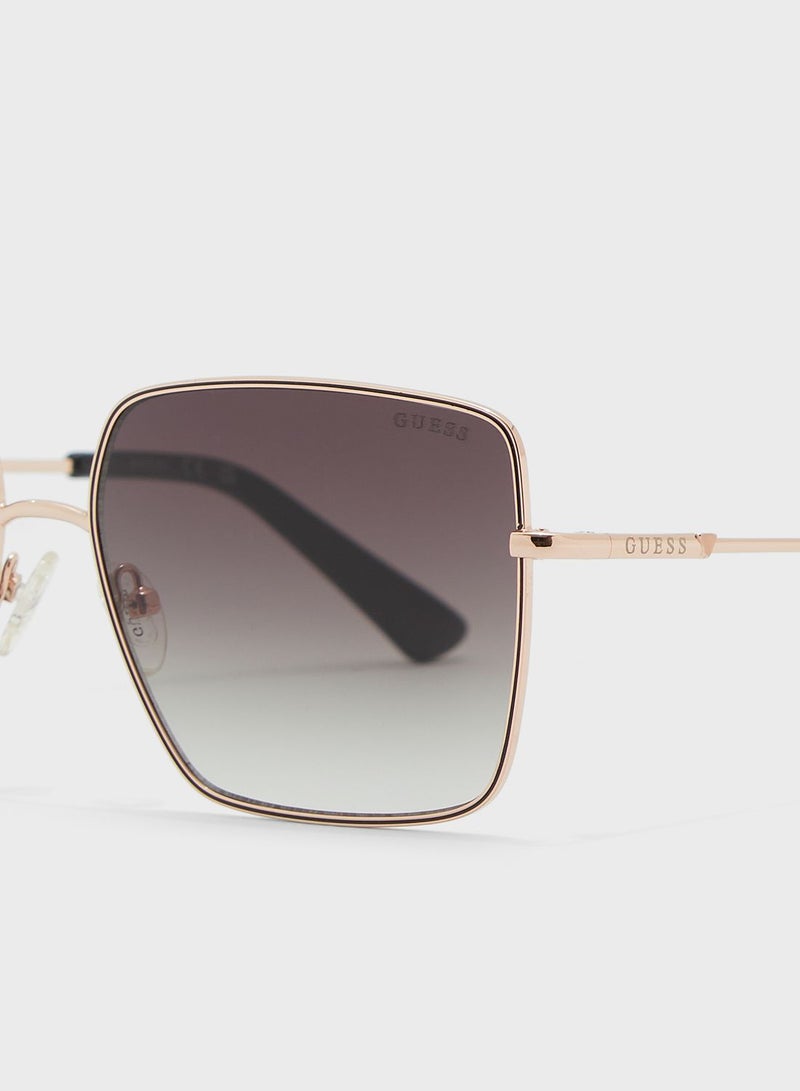 GUESS Rectangle Sunglasses - Image 3