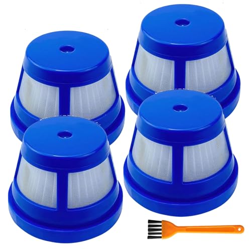 MZY LLC 4 Pack HEPA Vacuum Filter for Eufy HomeVac H11 / H11 Pure / H20 Cordless Handheld Vacuum Cleaner, Washable Filter Replacement for Eufy H11 & H20 - Image 1