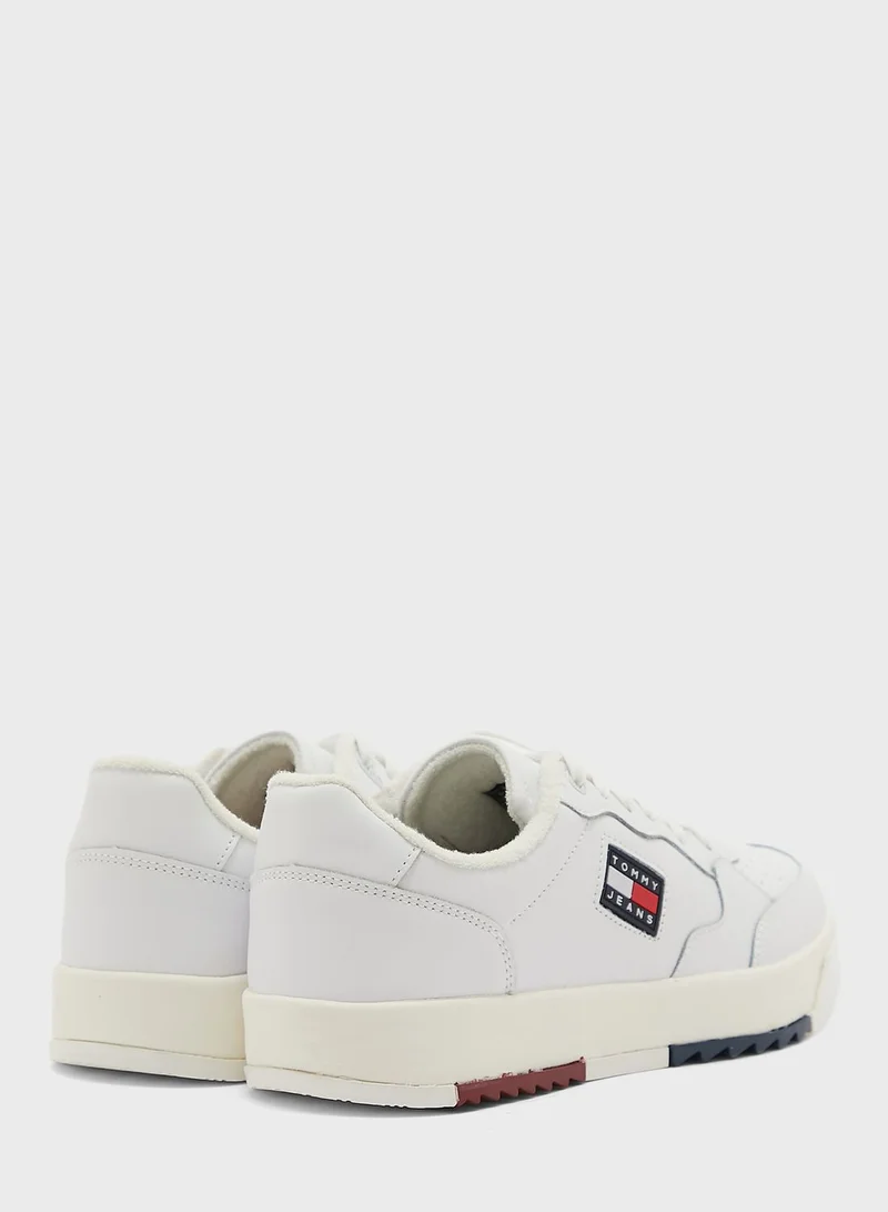 TOMMY JEANS Em0Em00899 Basket Leather Sneakers