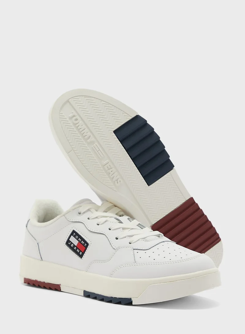 TOMMY JEANS Em0Em00899 Basket Leather Sneakers