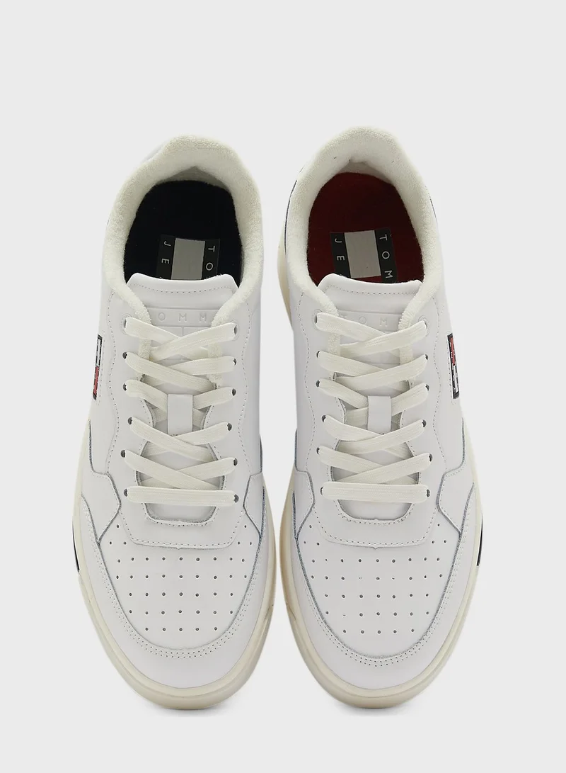TOMMY JEANS Em0Em00899 Basket Leather Sneakers
