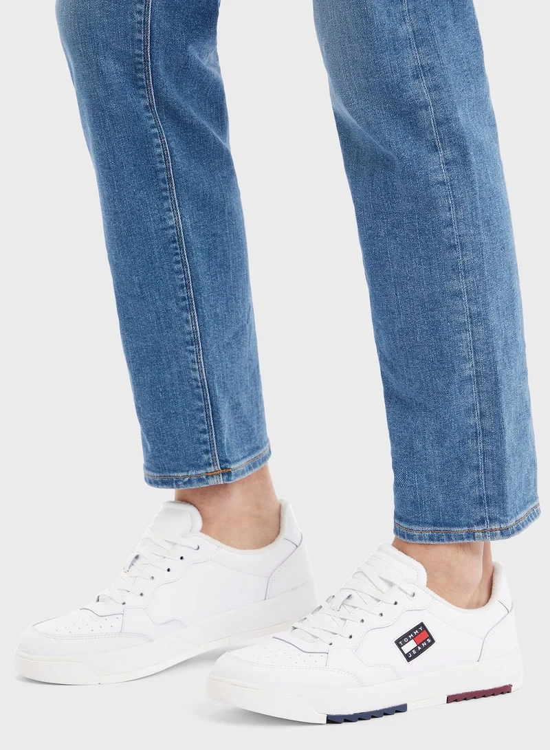 TOMMY JEANS Em0Em00899 Basket Leather Sneakers