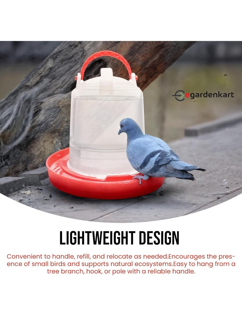 Bird Water Feeder Drinker 6 Liter Capcity - Image 4
