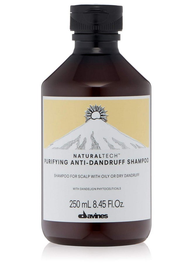 Davines - Naturaltech Purifying Shampoo Antidandruff Protection While Gently Cleansing And Clarifying 8.45 Fl. Oz. - Image 1