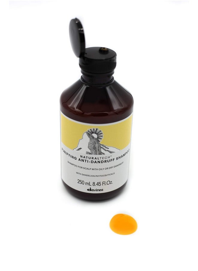 Davines - Naturaltech Purifying Shampoo Antidandruff Protection While Gently Cleansing And Clarifying 8.45 Fl. Oz. - Image 1