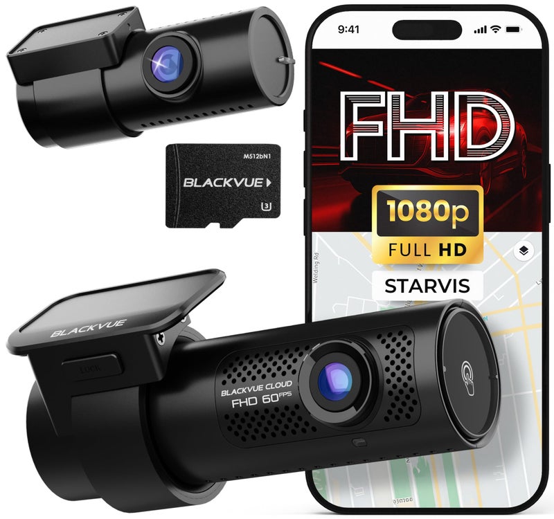 BlackVue DR770X II Dual 1080P Dash Cam Front and Rear STARVIS Sensor Free 64GB Micro SD Card Hardwire Cable Included Dash Camera for Cars 24H Parking Mode WiFi GPS App Control - Image 2