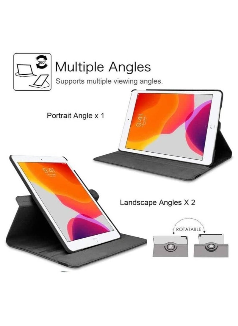 إلترازون 360° Rotating Leather Smart Case for iPad Pro 10.5 Inch – Folio Stand Cover with Auto Sleep/Wake, Multiple Viewing Angles & Full Protection – Durable PU Leather Shell – - Image 5