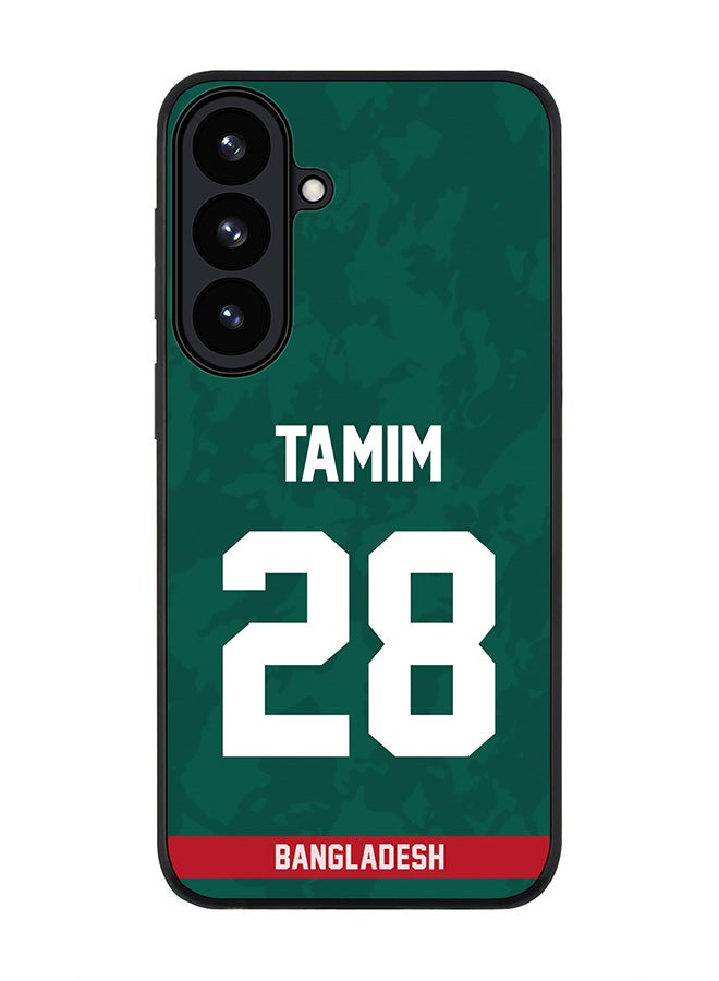 For Samsung Galaxy S26 Case,Slim fit Camera Protection, Shockproof Thin Phone cover  - Bangladesh Tamim Iqbal, Jersey No 28