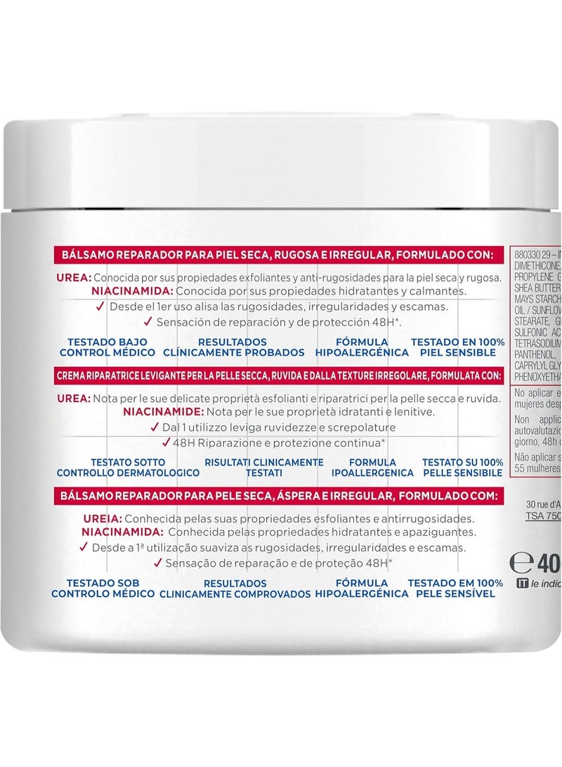Mixa Urea Cica Repair Skin Renewal Cream, 10% Urea & Niacinamide for Dry, Rough & Uneven Skin, Face, Body & Hands, 400ml - Image 2