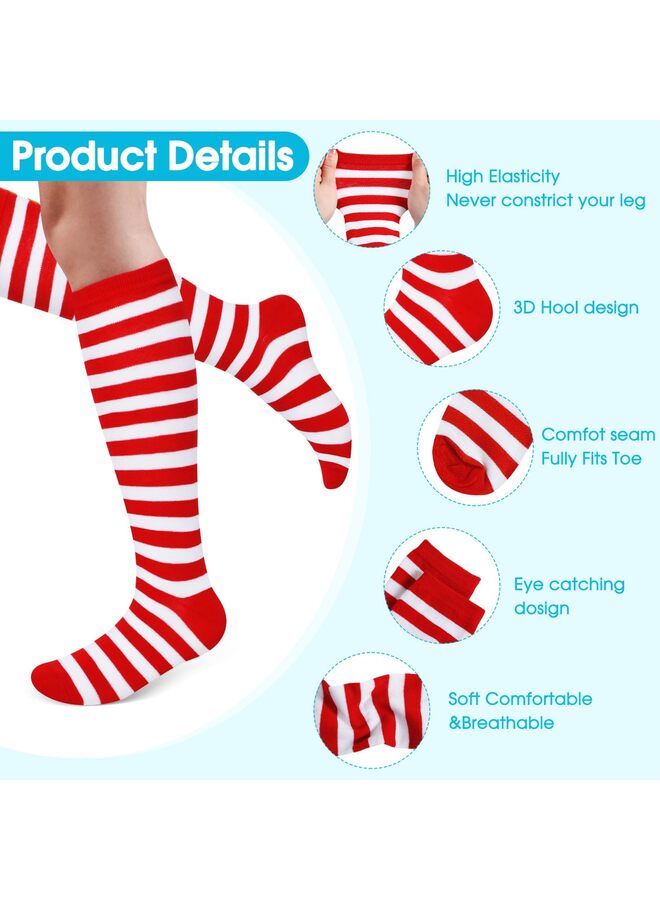 5 Layered Tutu Skirt for Kids Tulle Tutu Skirt with Tube Socks Princess Runners Costumes Cosplay for Girls Kids - Image 5