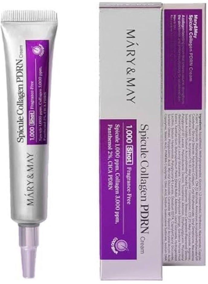 Mary & May  كريم سبيكول كولاجين PDRN 1000 شوت 15 غرام - تركيبة لتقليل التجاعيد وشد البشرة - Image 1