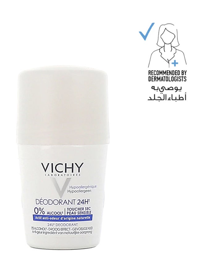 VICHY 24 Hour Deodorant 40ml - Image 1
