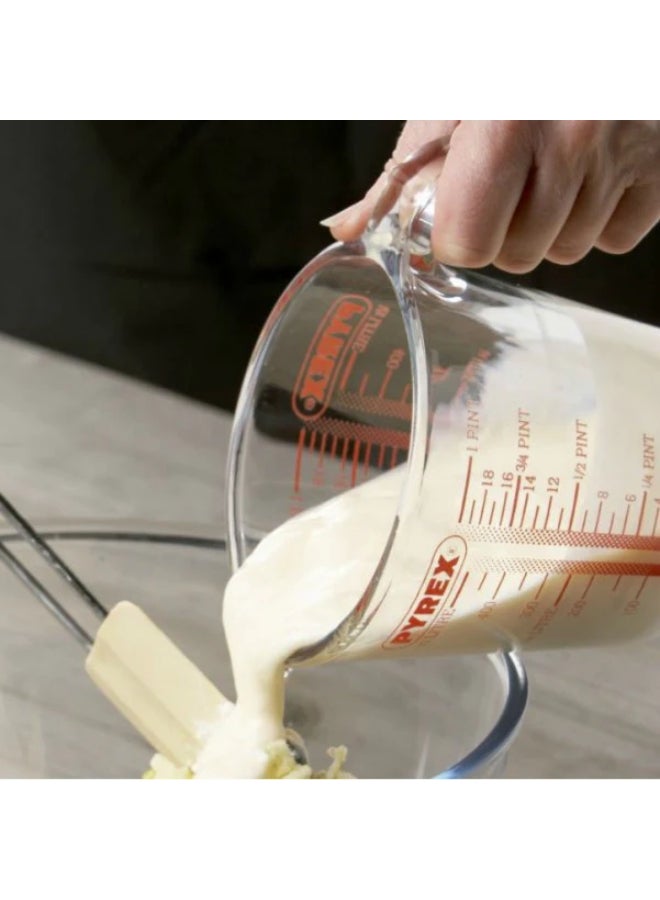 Pyrex Glass Measure Jug 500ml Transparent - Image 2