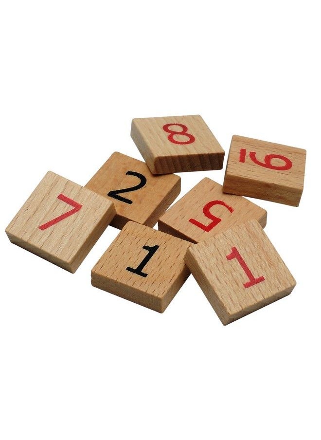WE Games - Wooden Sudoku Puzzle Board Game With Number & Thinking Tiles 11 In - Image 1