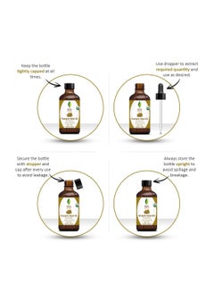 SVA Organics SVA Pumpkin Seed Oil Organic - 4 Fl Oz – 100% Natural Cold Pressed Organic Pumpkin oil - for Face, Skin Care, Hair Care, Scalp Massage & Body Massage – Carrier Oil with Dropper  - Image 5