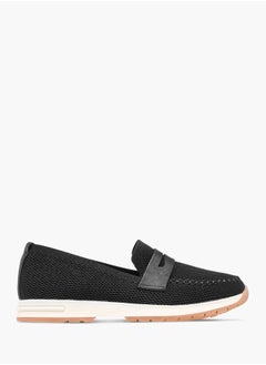 Flora Bella By Shoexpress Women Mesh Slip-On Loafers with Cutout Detail  - Image 3
