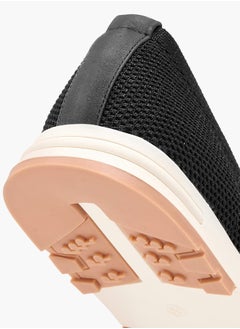 Flora Bella By Shoexpress Women Mesh Slip-On Loafers with Cutout Detail  - Image 5