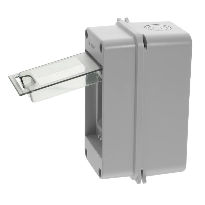Outdoor Electrical Distribution Box 16X9.5cm White Weatherproof Enclosure - Image 2