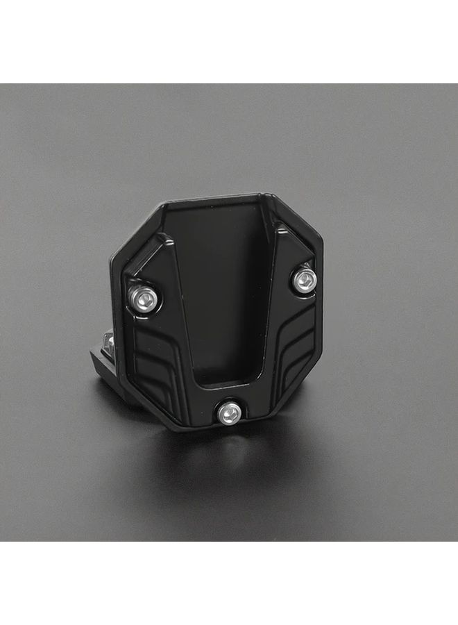 لوح دعم الوقوف الجانبي للدراجة النارية الأحمر حجم حدوة الحصى الصغيرة من الألومنيوم الصلب المتين - Image 5