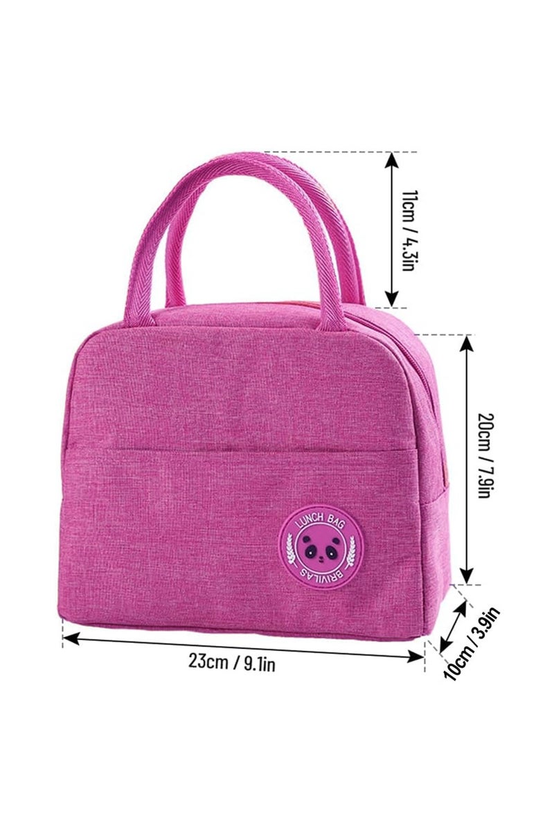 Star Babies Insulated Mini Lunch bag, Sandwich Cutter, fork and spoon set- Pink - Image 5