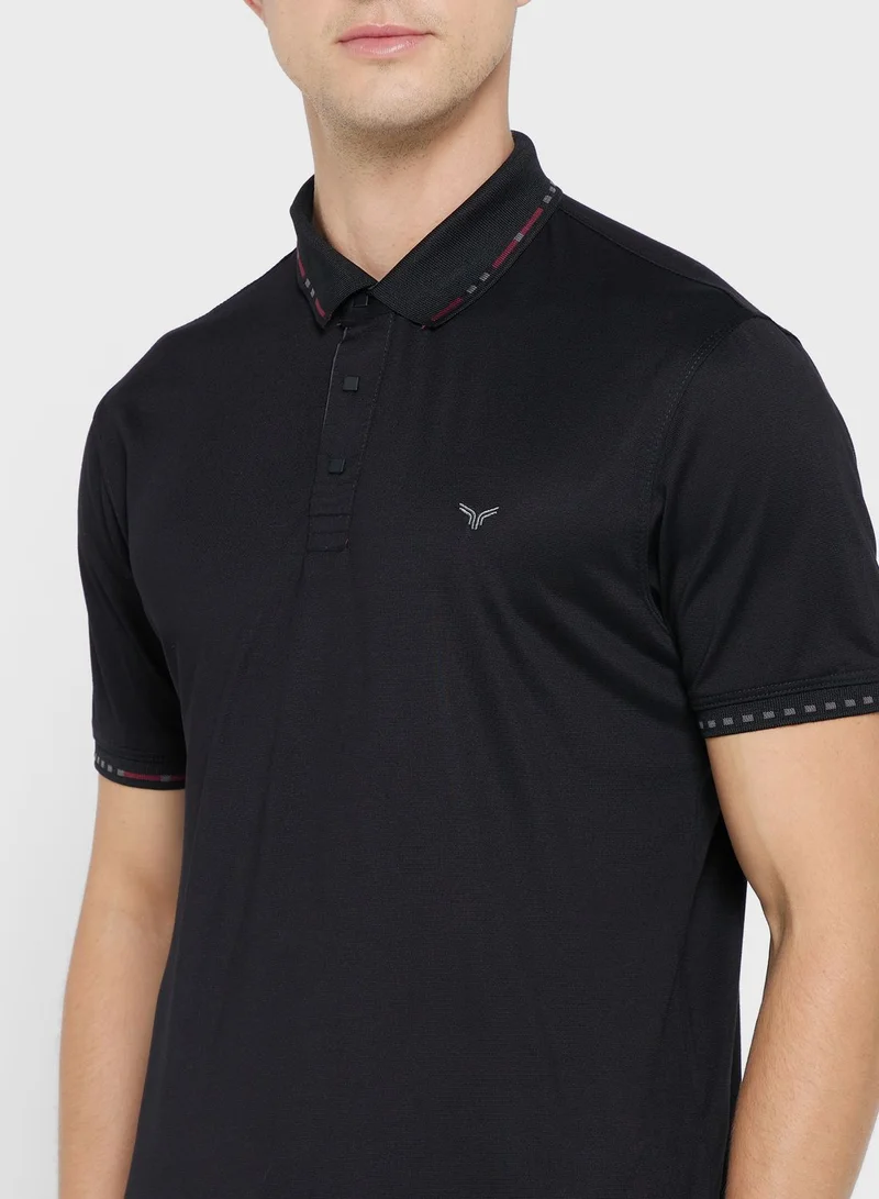 Robert Wood Short Leave Polo Shirt