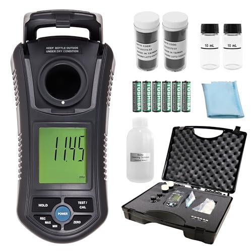 Sper Scientific Turbidity Meter, Water Quality Tester, Portable Water Quality Meter for Field and Lab, Turbidimeter for Water Test with Carry Case (860040) - Image 5