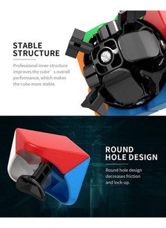 D ETERNAL D ETERNAL Cube 2X2 Stickerless Magic Speed Cube 2 * 2 High Speed Stickerless Puzzle Cube Game Toy for Kids & Adults (2x2 Cube)  - Image 5