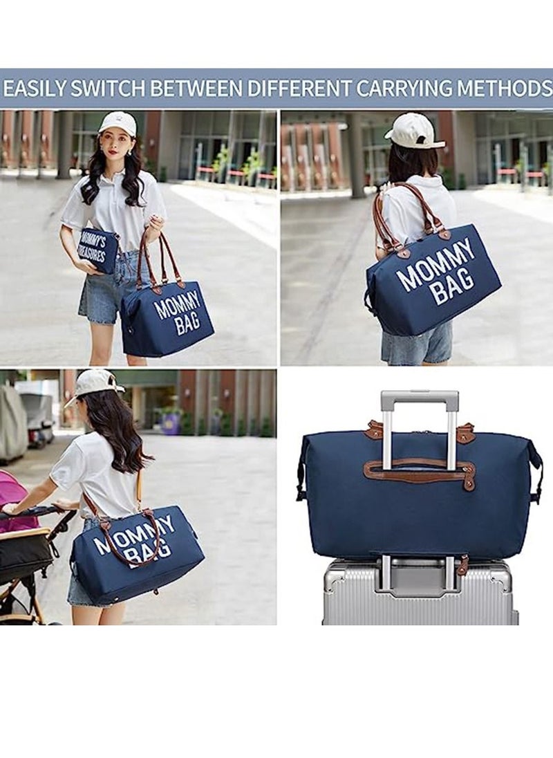 Gonice - Diaper Bag Tote with 2 Organizers, Multifunctional Large Mommy Bag for Hospital & Baby Diaper Travel Bag for Baby Care - Image 1