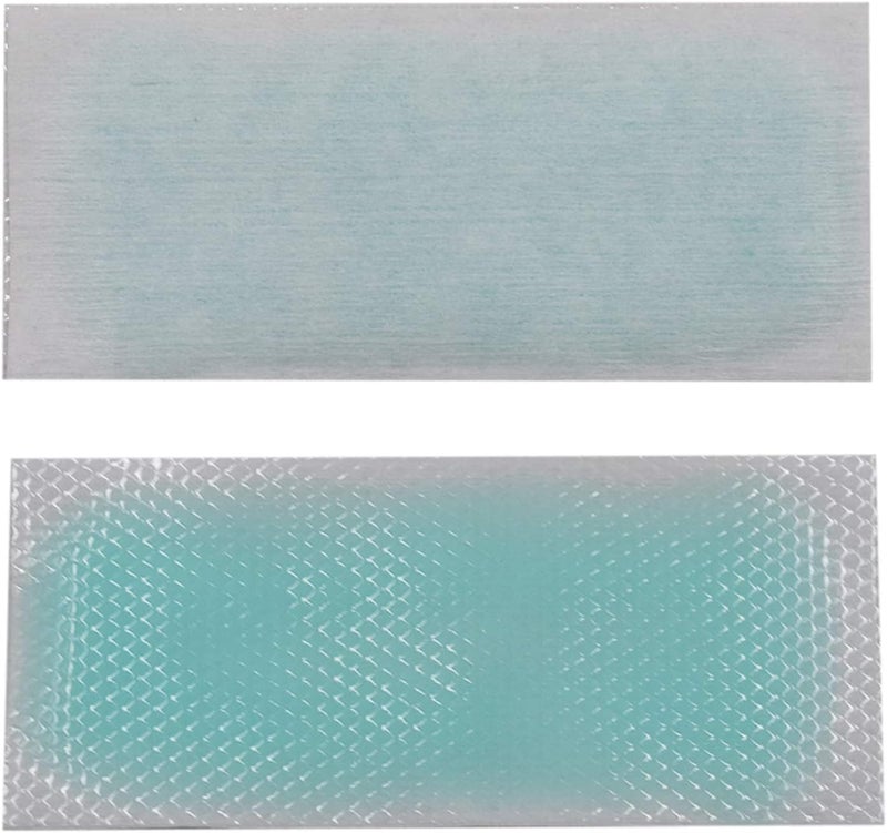 Dogxiong 40 Sheets Fever Cooling Gel Patches, Cooling Forehead Strips Cooling Gel Sheet for Dog Foot Baby Kids Children Adult Relieve Headache, Toothache Pain, Drowsiness, Fatigue, Refreshing, Sunstroke