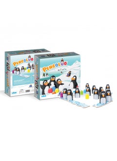 Colorful penguin world