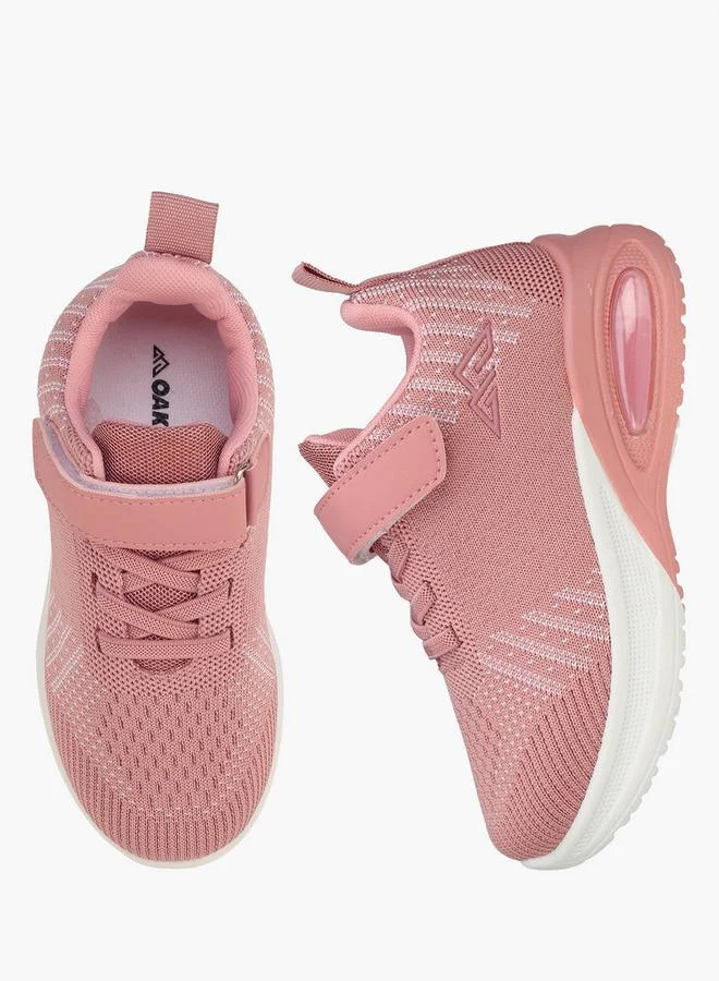 Oaklan by Shoexpress Girls Hook & Loop Sports Shoes