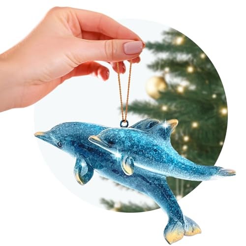 rengöra HandPainted Beach Christmas Ornament  Coastal Tree Decoration for Ocean Lovers  Unique Nautical Ornament for Christmas Tree or Stocking Stuffer Gift Mother and Baby