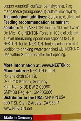 Nekton Tonic-I for Insect-Eating Birds 200Gm (7.05oz), Pale Yellow - Image 3