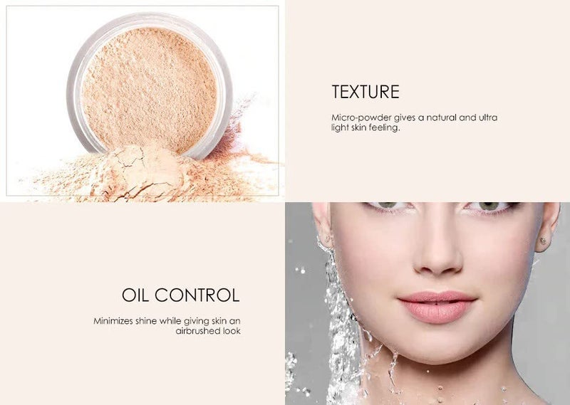 Professional Loose Powder Natural Glow Silky Based Glow Natural Glow Professional Use Loose Powder - Image 3