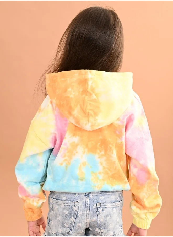 ليلك Girls Full Sleeves Sweatshirt