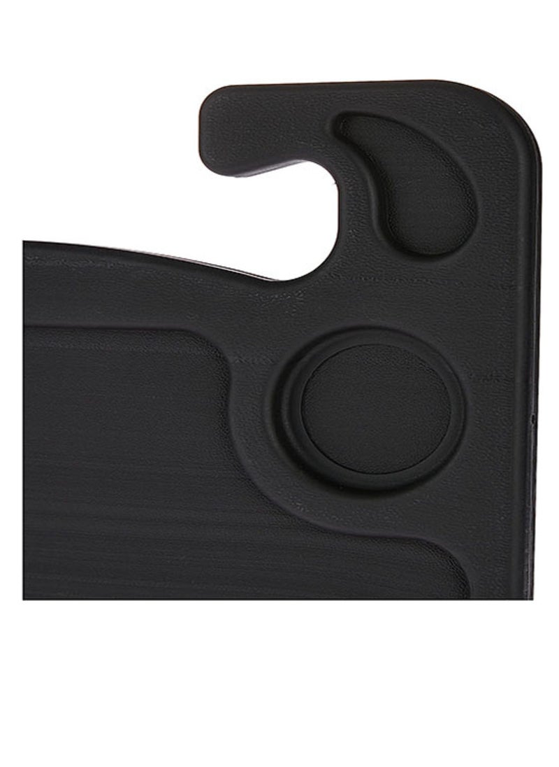 Generic - Office tray for car steering wheel from city Mocha, laptop stand for dining with mobile phone holder, car table, laptop tray for dining, tablet, iPad and Notebook, Black - from Rana store - Image 1