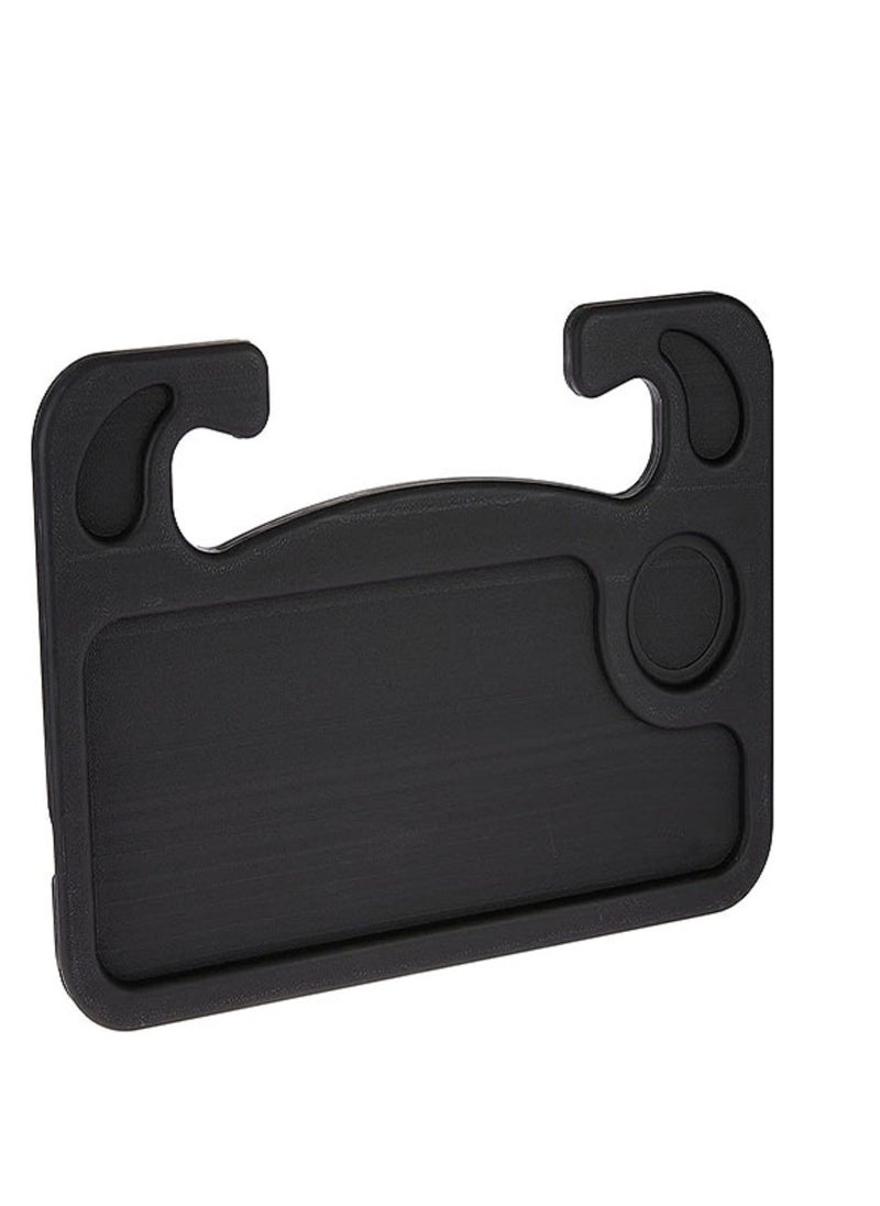 Generic - Office tray for car steering wheel from city Mocha, laptop stand for dining with mobile phone holder, car table, laptop tray for dining, tablet, iPad and Notebook, Black - from Rana store - Image 1