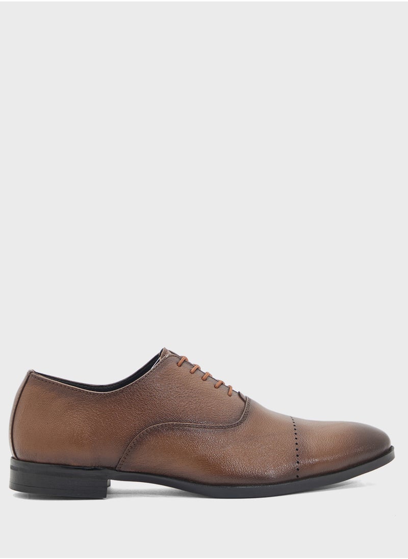 Robert Wood Genuine Leather Formal Lace Ups  - Image 1