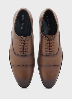 Robert Wood Genuine Leather Formal Lace Ups  - Image 4