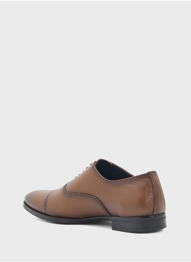 Robert Wood Genuine Leather Formal Lace Ups  - Image 2