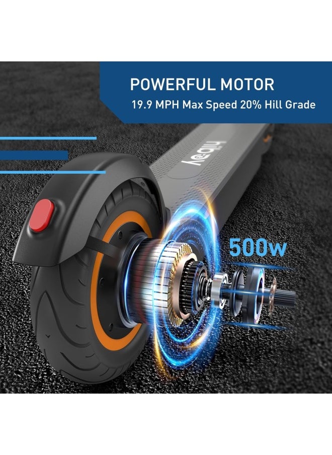 HIBOY S2 Max Electric Scooter for Adults, 30km/h Ride-ons Speed Folding E Scooter, 65KM Travel Distance Range, Portable Commuting Electric Scooter  - Image 5