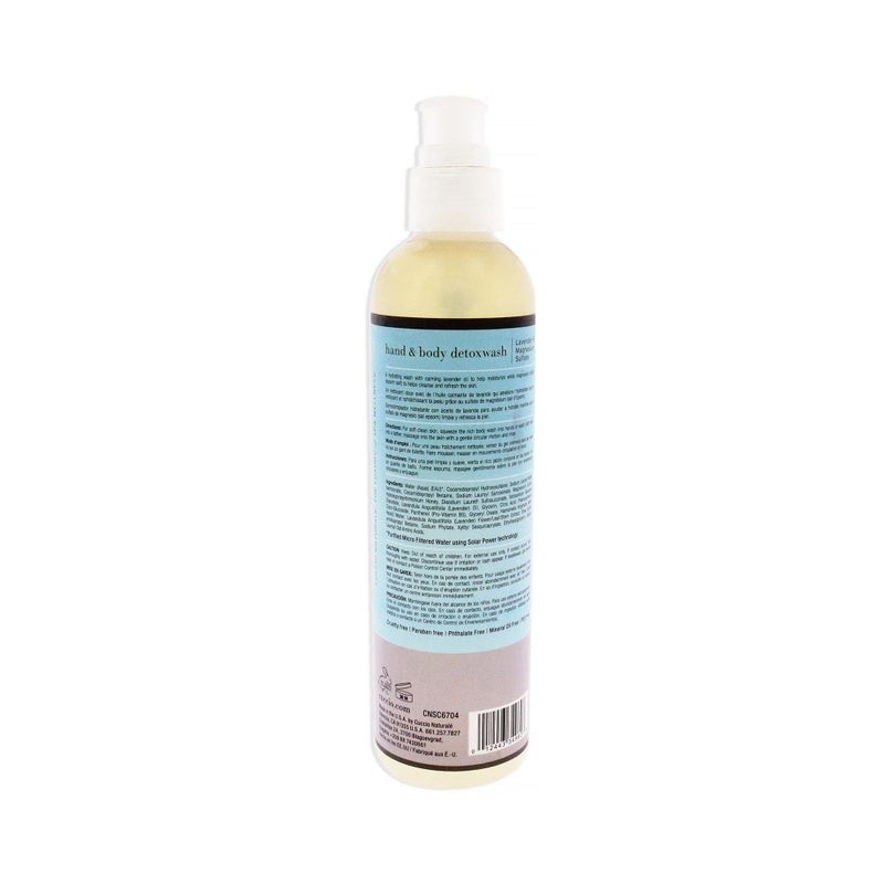 Cuccio Naturale Hand And Body Detoxwash - Helps Get Silky, Smooth Skin And Leaves It Delecately Scented - Exfoliates, Cleanses - Refreses And Hydrates - Lavendar And Magnesium Sulfate - 8 Oz - Image 2