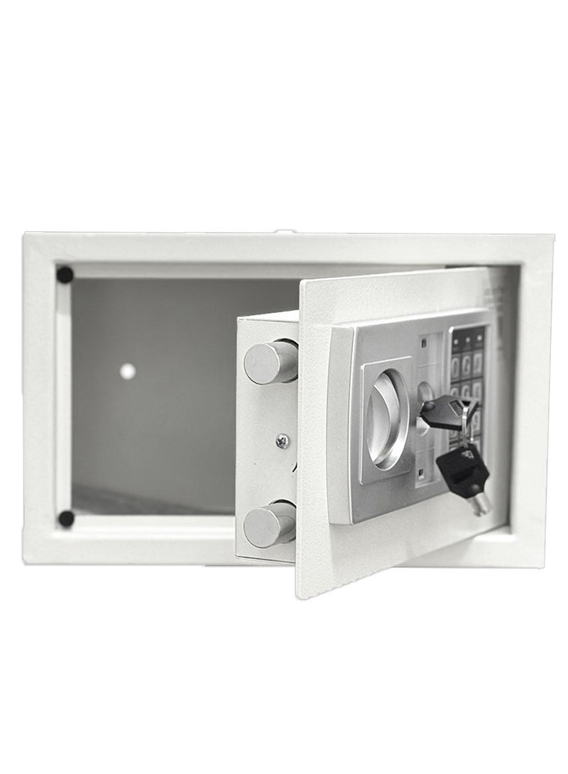 Luxury Fire-Resistant Digital Security Safe With Electronic Number Pad And Lock And Physical  Key 20*31*20 cm 5 Kg - Image 2