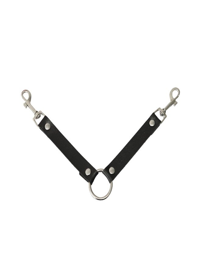 JILINWEI 2Pcs Dog Kennel Fan Hanging Utility Straps for Ryobi P3320 Fan Holder, Waterproof Dog Crate Fan Strap with Swivel Spring Clips Suitable for Any Kennel, Black - Image 2